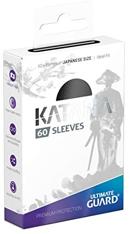 Katana Sleeves Japanese Sized 60 Count