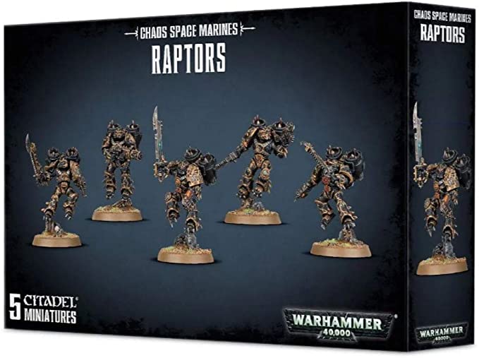 Warhammer 40K Chaos Space Marines Raptors