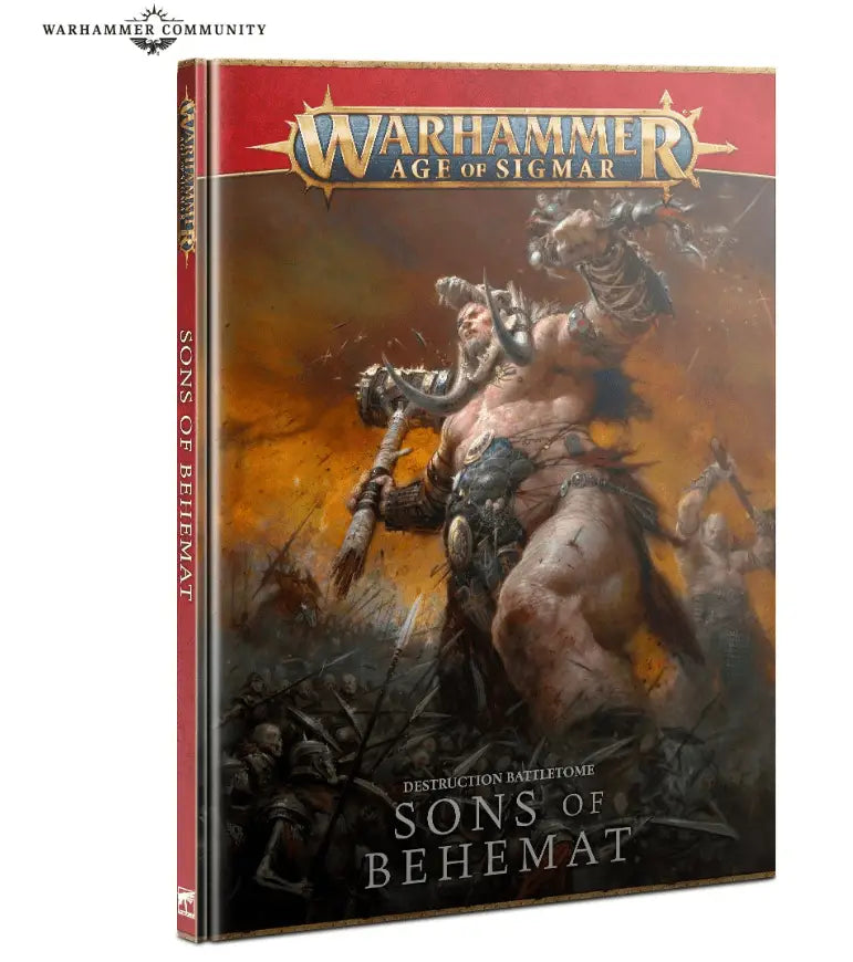 Warhammer Age Of Sigmar Battletome Sons of Behemet