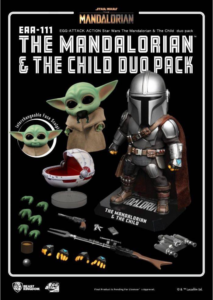 Star Wars The Mandalorian & Grogu Double Pack EAA-111