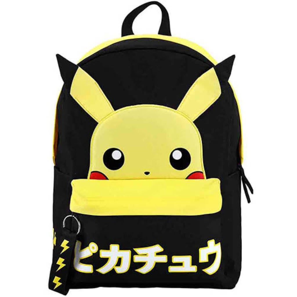 Pokémon Pikachu Webbed Keychain Pull Backpack